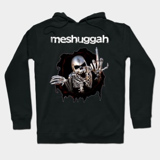 vintage horror meshuggah band Hoodie